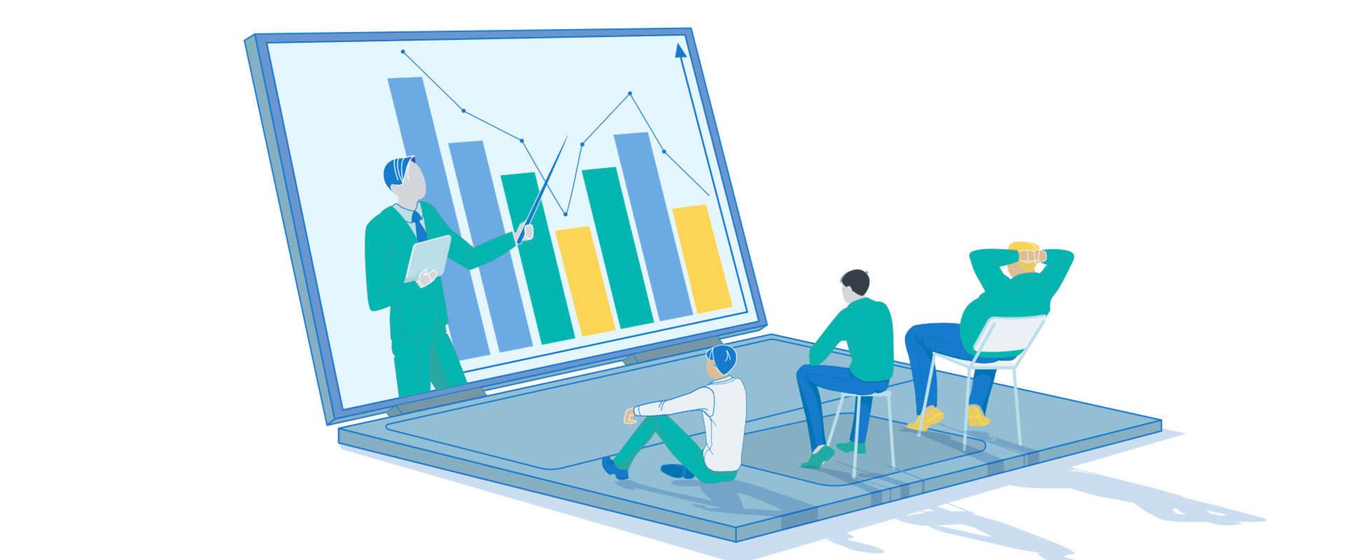 Analytics Dashboard on Phone